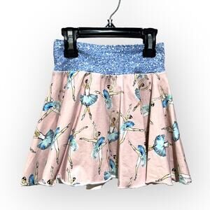 Sweet Petunia Ballerina Circle Skate Skirt sz 5